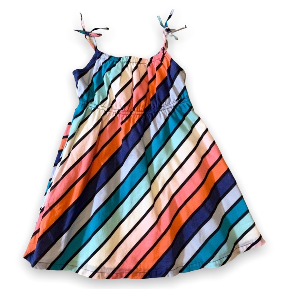 🌈 HAPPIEST COLORFUL BAY GAP DRESS❤️ - Picture 1 of 7